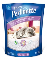 Litière pour chat Perlinette en silice fine avec indicateur de santé