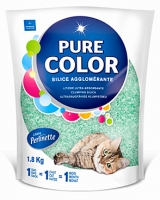 Litière pour chat Perlinette en silice agglomérante de couleur