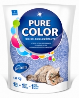 Litière pour chat Perlinette en silice agglomérante de couleur
